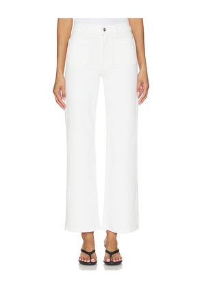 Madewell The Wide Leg With Patch Pocket Jeans in White. Size 23. Also in 26, 27, 28, 29, 30, 31, 32, 33.