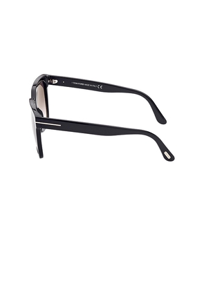 TOM FORD Selby Sunglasses in Black.