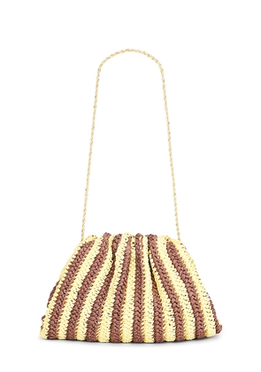 Loeffler Randall Bailey Clutch in Brown.