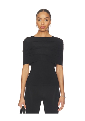 LIONESS Bella Vita Top in Black. Size S. Also in L, M, XL, XS, XXS.