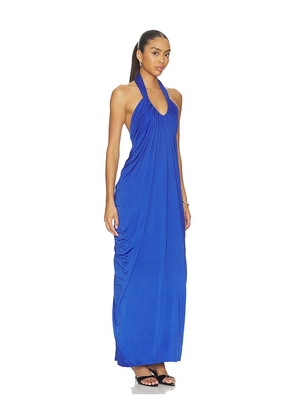 NBD x Ivana Ramirez Carole Maxi Dress in Royal. Size XXS. Also in XS, S, M, L.