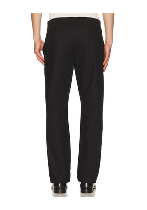 onia Poplin Traveler Pant in Black. Size 30. Also in 32, 34, 36.