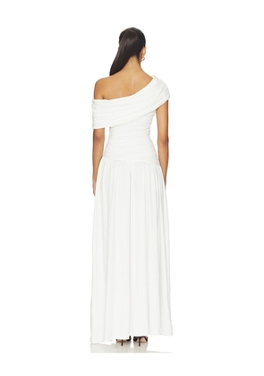 MORE TO COME Wells Maxi Dress in White. Size XXS. Also in S, XS.