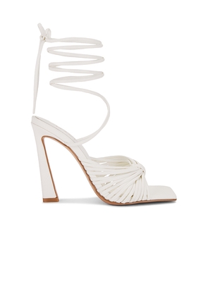 RAYE La Fenice Heel in Ivory. Size 7. Also in 9.