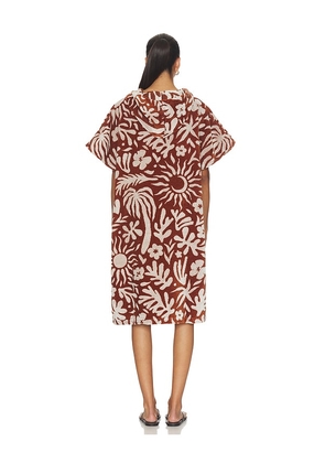 Slowtide Sunny Poncho in Brown. Size S-M. Also in .