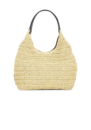 Rebecca Minkoff Darren Carrysome Satchel Bag in Tan.