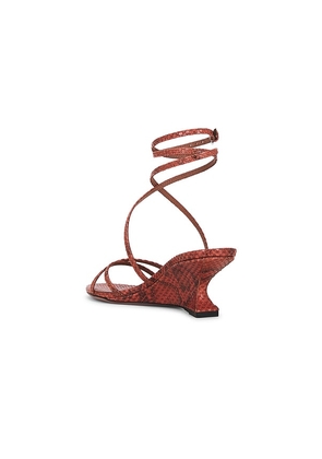 Paris Texas Nina Lace Up Sandal 50 in Red. Size 36. Also in 37, 38, 40.