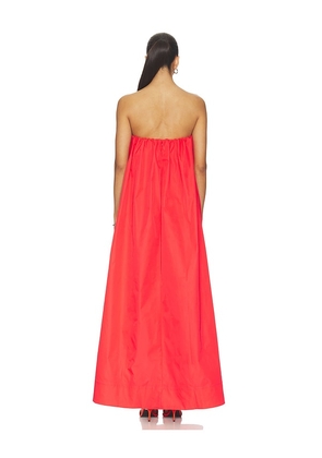 The Wolf Gang Verona Maxi Dress in Red. Size XS. Also in S, M, L, XL.