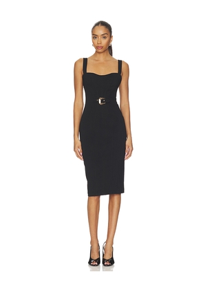 Versace Jeans Couture Belted Dress in Black. Size 36. Also in 38, 40.