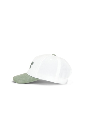 TravisMathew Louder Please Hat in White.
