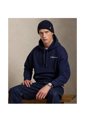 Relaxed Fit Logo Fleece Hoodie