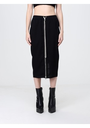 Skirt RICK OWENS Woman color Black