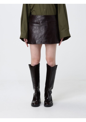 Skirt THE FRANKIE SHOP Woman color Brown