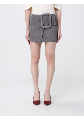 Skirt AMI PARIS Woman color Grey