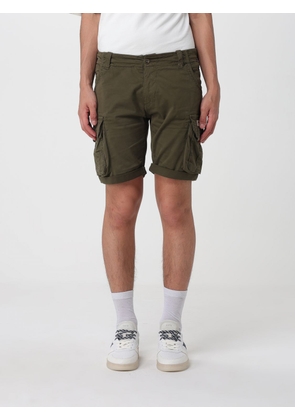 Shorts ALPHA INDUSTRIES Men color Green