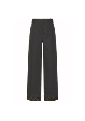 Burberry Cotton Carpenter Cotton Canvas Trousers