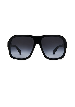 Chloe Gayia Sunglasses in Black & Grey - Black. Size all.