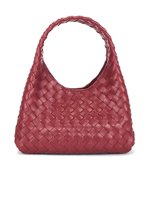 Bottega Veneta Small Campana Bag in Lava Red & Muse Brass - Red. Size all.