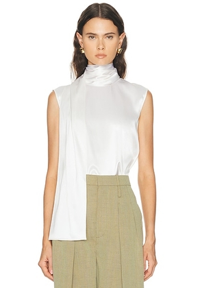 Bottega Veneta Sleeveless Top in White - White. Size 40 (also in 42).