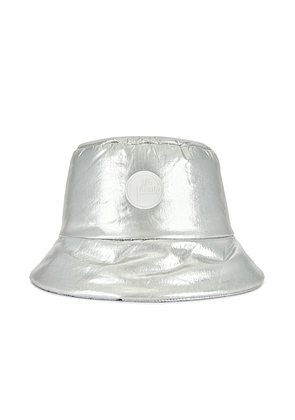 Fusalp Metallic Bucket Hat in Metallic Silver - Metallic Silver. Size all.