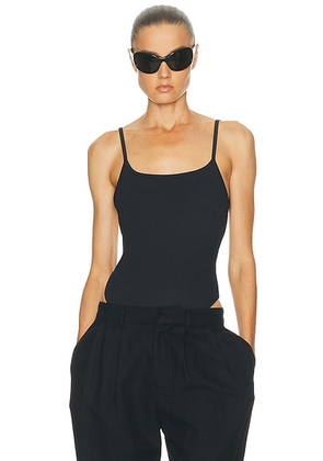 GRLFRND Open-back Bodysuit in Black - Black. Size L (also in M, S, XL, XS, XXS).