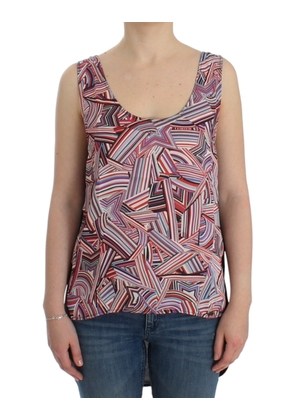Costume National Multicolor sleeveless top - M