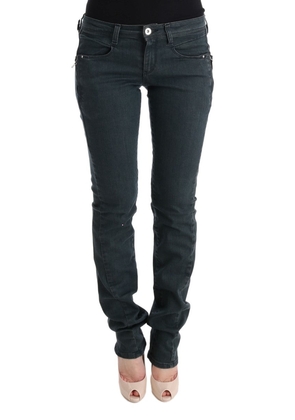 Costume National Gray Cotton Superslim Denim Jeans - W27