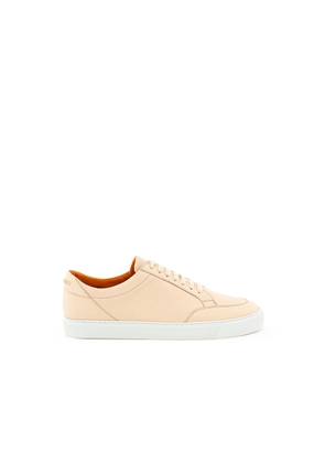 Burberry Pink Leather Low Top Sneakers - EU40/US10