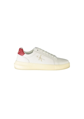 Calvin Klein Bianco Leather Men's Sneaker - EU41/US8