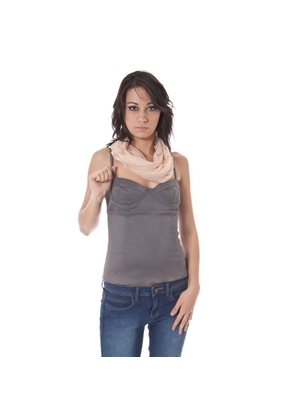 John Galliano Grigio Acetato Women Intimate Top - 42