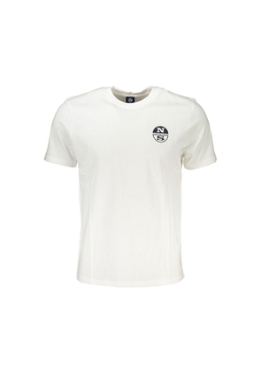 North Sails Bianco Cotton Men T-Shirt - XXL