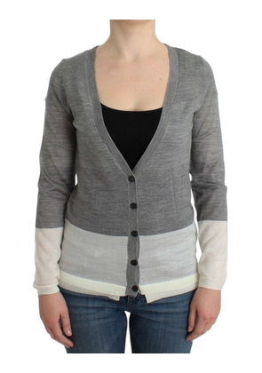 Costume National Gray lightweight cardigan - XXS