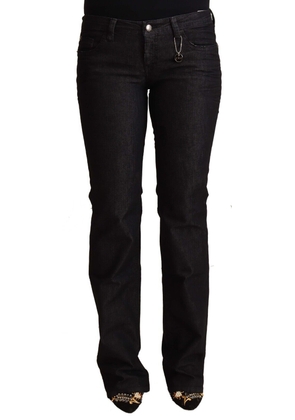 Costume National Black Cotton Low Waist Skinny Jeans - W27