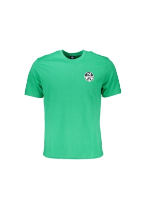 North Sails Verde Cotton Men T-Shirt - L