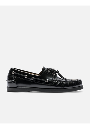 Black Leather Loafer