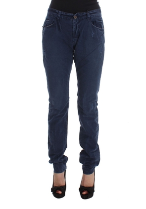 Costume National Blue Cotton Blend Denim Jeans - W34
