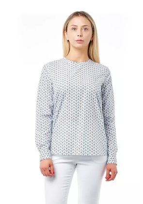 Bagutta White Cotton Women Blouse - M