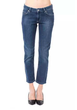 Ungaro Fever Light Blue Cotton Women Jeans - W32