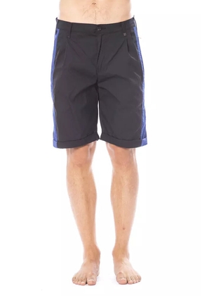 Verri Black Cotton Men's Casual Short - W31