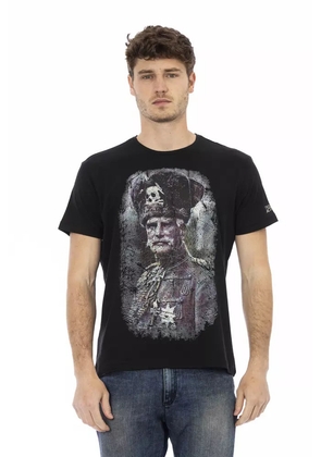 Trussardi Action Black Cotton Men's T-Shirt - L