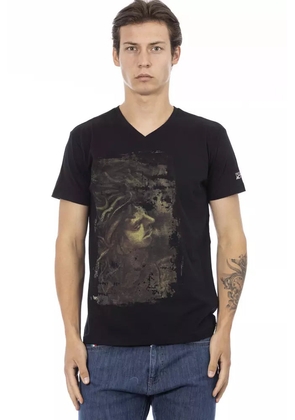 Trussardi Action Black Cotton Men's T-Shirt - M