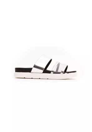 Péché Originel Silver Polyethylene Women Sandal - EU37/US7