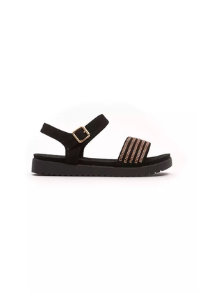 Péché Originel Gold Textile Women Sandal - EU36/US6