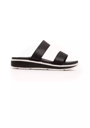 Péché Originel Black Textile Women Sandal - EU39/US9
