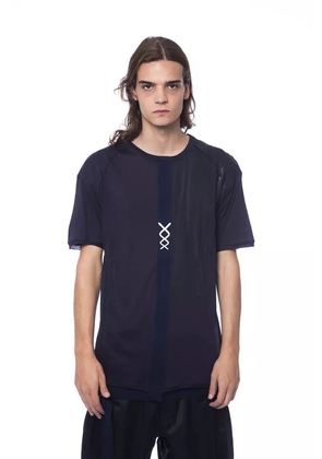 Nicolo Tonetto Blue Cotton Men T-Shirt - S