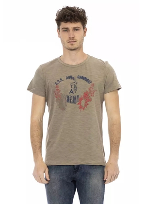 Trussardi Action 'Green Cotton Men T-Shirt' - XL