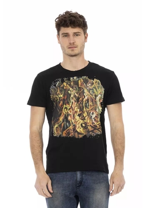 Trussardi Action Black Cotton Men's T-Shirt - L