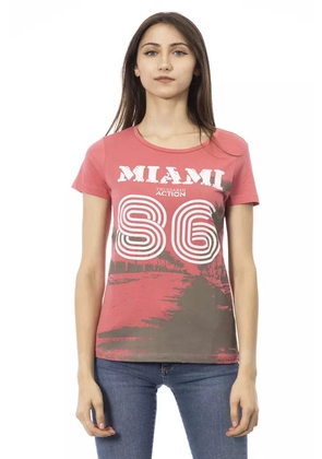 Trussardi Action Multicolor Cotton Women T-Shirt - S