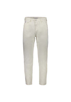 Calvin Klein White Cotton Men Jeans - W29