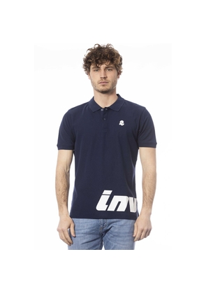 Invicta Blue Cotton Men Polo Shirt - M